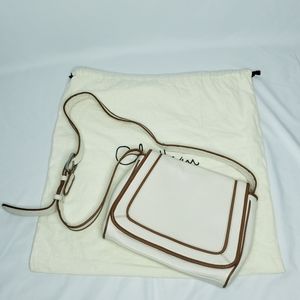 Cole Haan Cream Leather Handbag